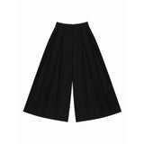 Pleated Ball Maxi Skirt