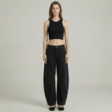 Everly Barrel-Leg Denims