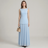Lola Plated Maxi Dress