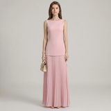Lola Plated Maxi Dress