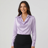 Cowl Collar Blouse