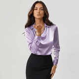 Cowl Collar Blouse