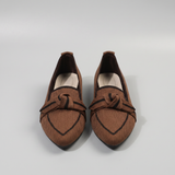 Maricela Pointed Toe Bow Loafer