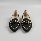 Maricela Pointed Toe Bow Loafer