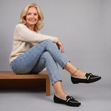 Maricela Pointed Toe Bow Loafer