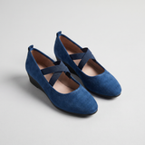 Jynna Cross Strap Ballet Flat