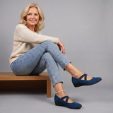 Jynna Cross Strap Ballet Flat