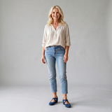 Jynna Cross Strap Ballet Flat